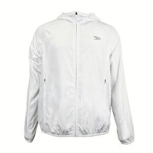 No Fear Mens  Lightweight Packable Jacket / White